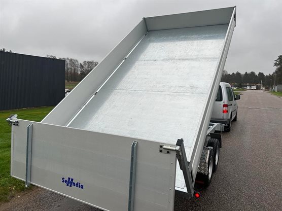 Trip 3500-350 tiptrailer med pendelbagsmæk